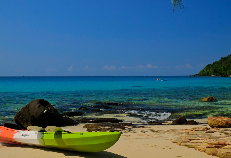 Ajinta Resort의 고급스러운 스파 시설 전경