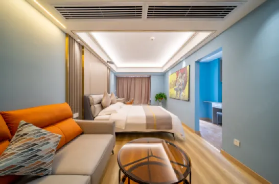 Yueke Meijing Apartment Hotel berhampiran Kuil Kai Fu