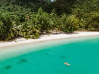 Bayu Lestari Island Resort - Strand