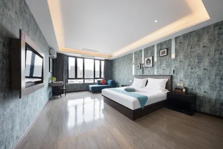 Chongqing Shengge Hotel (Qijiang Wanda Plaza Branch) Отели рядом с достопримечательностью «Qijiang Farmer Print Academy»
