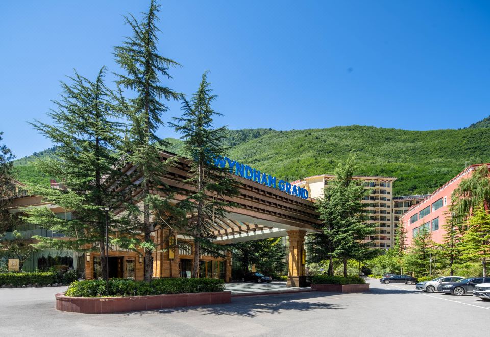 조식 뷔페 전경