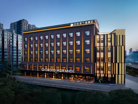 Giorgio Morandi Jinan Daming Lake North Park Subway Station Store Отели рядом со станцией Daminghu Railway Station