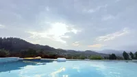 界角·Luxury山景庭院觀景休閑度假美宿（龍王山漂流店） - 無邊際泳池