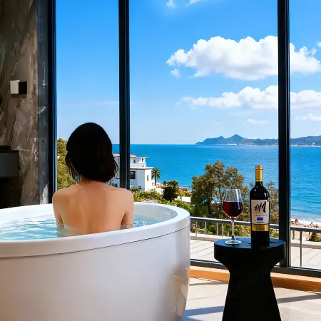 Meizhou Island • Star EARTHGAZE • STARSPANNG | 180-Degree Scenic Apartment (Mazu Ancestral Temple)