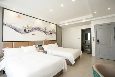 Fuyu Intelligent Hotel, Fuyang Отели рядом со станцией Qiyang Railway Station