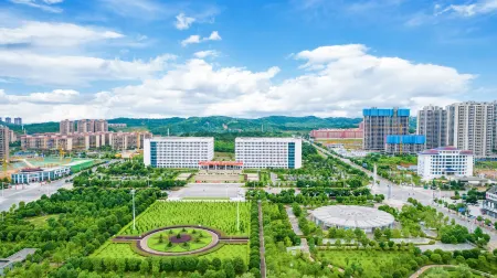 Anren Xiongsen Haoting Hotel Отели в г. Аньжень