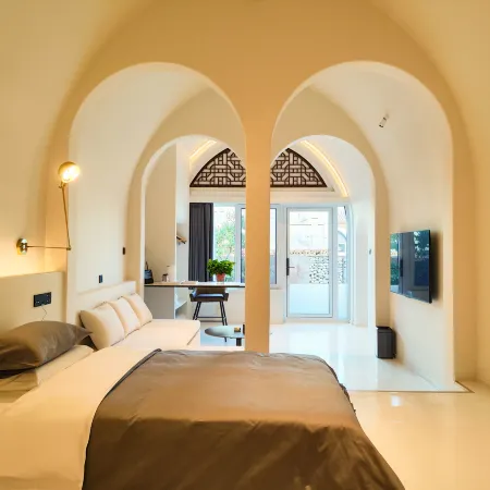 Xiangning Loess Cave Hotel Xiangning İlçesi otelleri