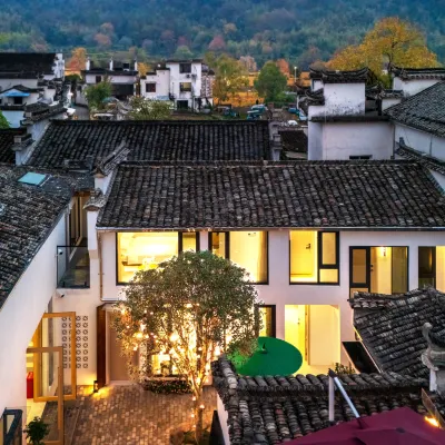 有棵枝樹·Meet Patio設計師民宿(宏村景區店) 鄰近塔川的酒店