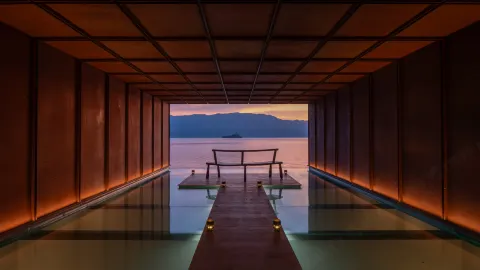 瀘沽湖安下・隠山ホテル in 寧蒗