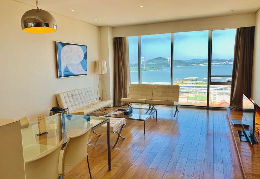 광저우 난사 펄 리버 델타 월드 트레이드 센터 타워 오션뷰 객실