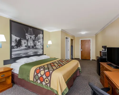 Super 8 by Wyndham Los Angeles Downtown Hotels near Olvera Street