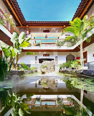 建水麗江古城新中式·四合院度仮·朗舎中国式旅館（朝陽楼） 建水のホテル