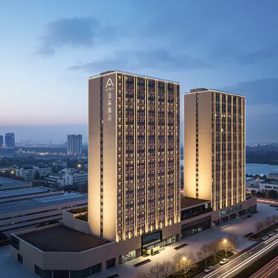Atour Hotel Zhengzhou Economic and Technological Development Zone Binhe International Center Hotel berhampiran Daerah Baharu Binhe