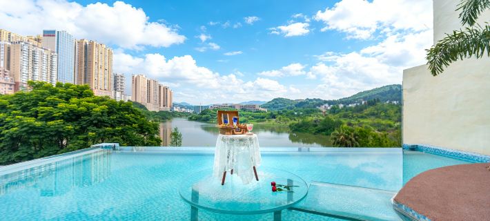 An Lauan Anlan · Nanhu Xu Infinity Pool Lakeview Boutique Stay (Panzhou Nanhu Park) โรงแรมในผันเซียน
