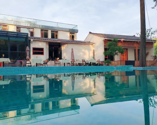Lujiang Yefu Mountain Shuise Halu Family-friendly Vacation Swimming Pool Homestay 루장 호텔