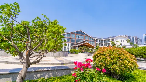 Lancui Lake Tian Mu Hot Spring Resort in Linqu
