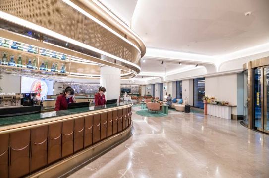 베이징 천단 Manxin 호텔 로비