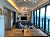 阳光沙滩公寓(惠东万科双月湾三期店) - 一线主题侧海景两房一厅套房