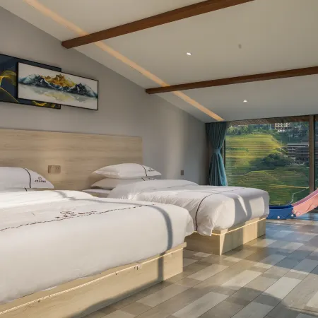 Longji Terrace Yueshu Panorama Guesthouse Отели в г. Луншэн