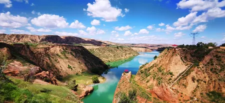 Jingbian Wave Valley Residence Отели рядом с достопримечательностью «The Wave Valley Scenic Area»