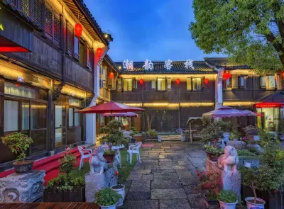 海寧潮韻中国式旅館(觀潮観光地) 金庸書院周辺のホテル