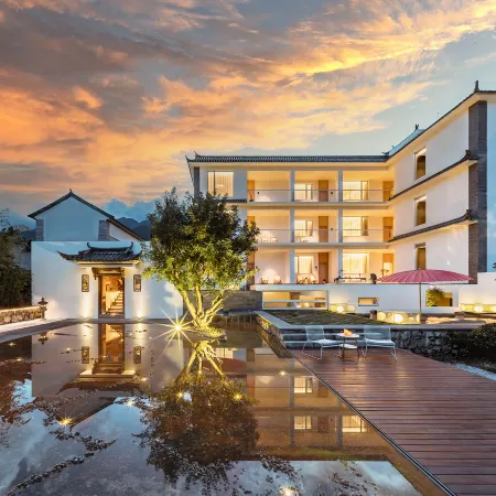 Meet Hefengting·Jianshan | Natural Ore Hot Spring Holiday Villa Scenic Hotel