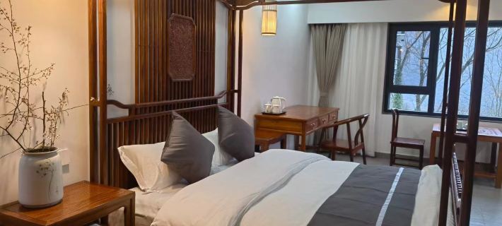 Mijing Luqi Yunsu Homestay โรงแรมในอู๋หนิง