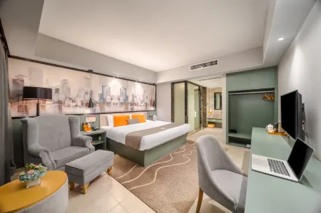 Yeste International Hotel (Hechi Vocational Education Center) Отели рядом со станцией Jinchengjiang Raliway Station