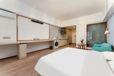 Zhenai Yiji Concept Theme Apartment (Ji'nan Hanyu Jingu) Các khách sạn ở Khu phát triển công nghệ cao