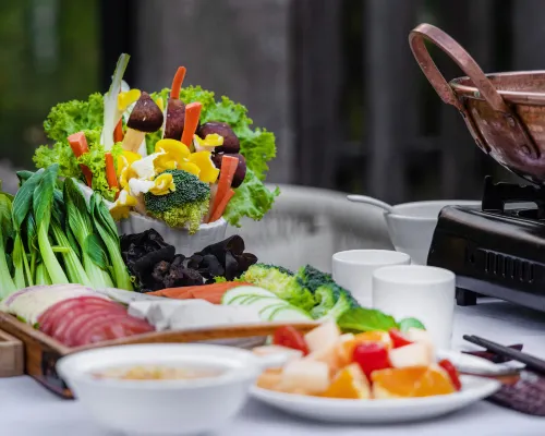 Lijiang Chiliu Art Hotel تناول الطعام Photos