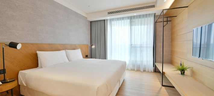 CHECK inn Select New Taipei Sanchong Waterfront Hotel di Bandar Taipei Baru
