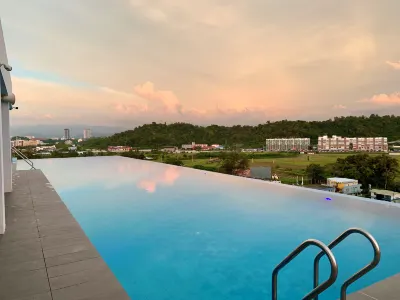 Deco Home @ Aru Suites Hotel di Pantai Tanjung Aru