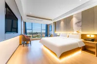 โรงแรมนานาชาติฟูจิตสึ (สาขา สถานีเซาจวงตะวันตก วันดาพลาซ่า) โรงแรมใกล้มหาวิทยาลัยเซียงไฮ้ Huanghai ชิงเต่า