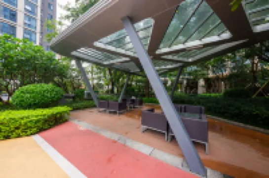 อพาร์ทเมนต์ผู้บริหารซิลตัน (สวนเด็กหลงกัง สถานีรถไฟใต้ดินเอล์มพาร์ค) โรงแรมใกล้สวนอินแขวนเหมิน