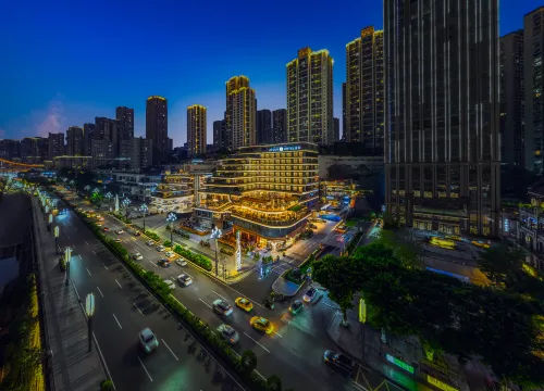 Chongqing Jiangbeizui Liujia Wharf Atour S Hotel - balcony