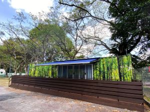 Shipping Container Hotel at Haw PAR Villa