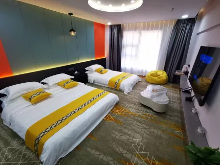 Qingtongxia Mantu Hotel Отели в г. Цинтунся