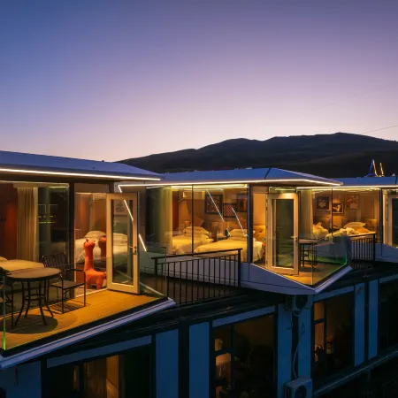 Mizhou · MIZHOU · OASIS Space Capsule Camping Hotel (Mengkete Tourist Area)