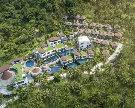 เดอะ ธนา รีสอร์ท เกาะเต่า โรงแรมในอำเภอเกาะพะงัน