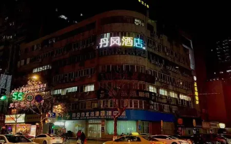 Danfeng Hotel (Nanjing Xinjiekou Gulou Hospital store) Отели рядом с достопримечательностью «Xuanwu Lake Scenic Area»