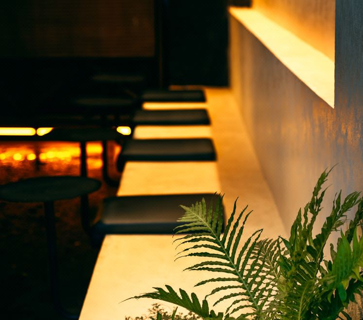 렉스 호텔의 식사 공간 또는 조식 모습