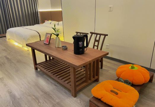 레이산 농가 민박의 전경