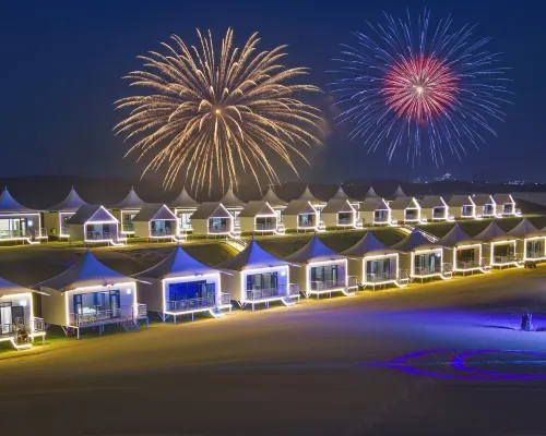 Shazhihai Desert Star Camp Hotels in Zhongwei