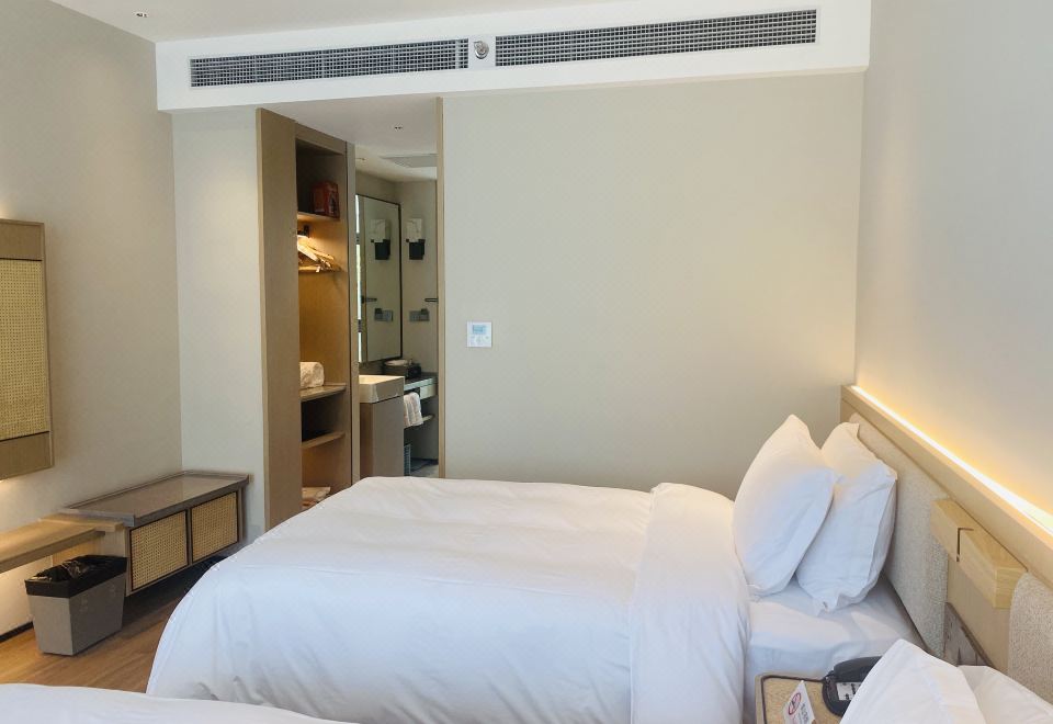 헝샨 충밍 호텔의 객실 내부