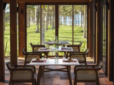 レストラン モーベンピックリゾート カムランの写真