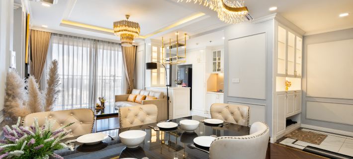 TeeUp Home - Rivergate Residence Bui Vien Отели в г. Хошимин