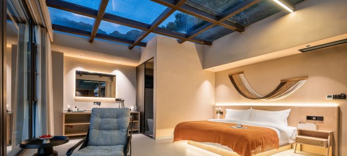 Hidden Valley Homestay (Zhongling Cableway Store in Laojunshan Scenic Area) Ξενοδοχεία στην πόλη Λουάντσουαν