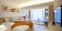 Luxian Light Luxury Inn - Qianxi Doppel-Schlafzimmer Mit Raumhohen Fenster