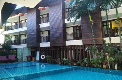 屋外プール ヴィアン ターペー リゾートの写真