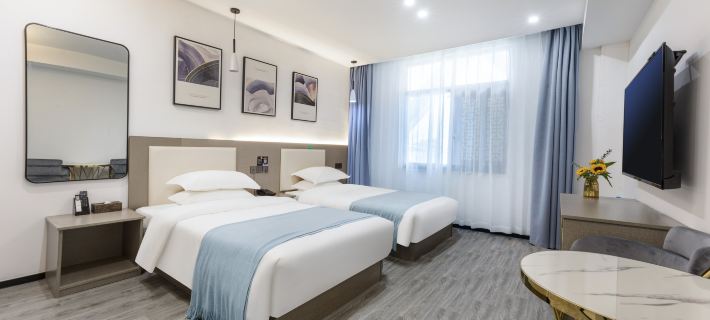 Yuan Yuan Hotel (Suzhou Guanqian Street Pingjiang Street) Hotéis em Sucheu